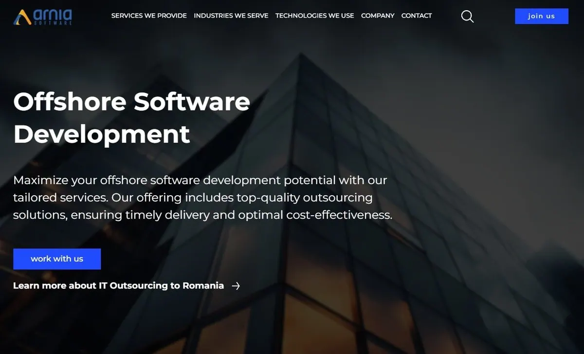 Arnia website