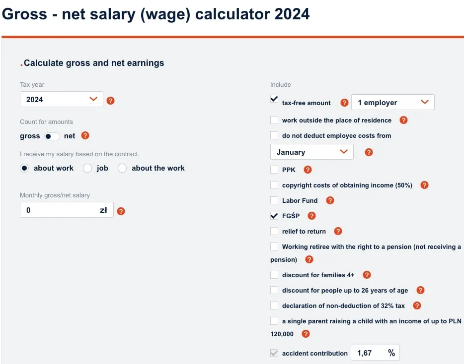 Bankier calculator