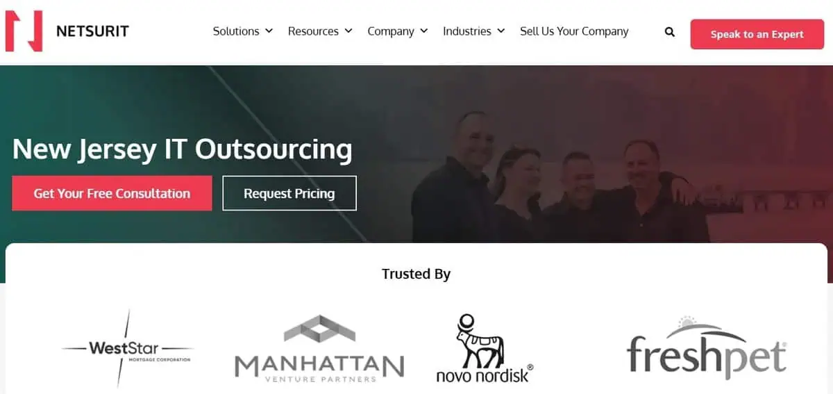 netsurit Webpage
