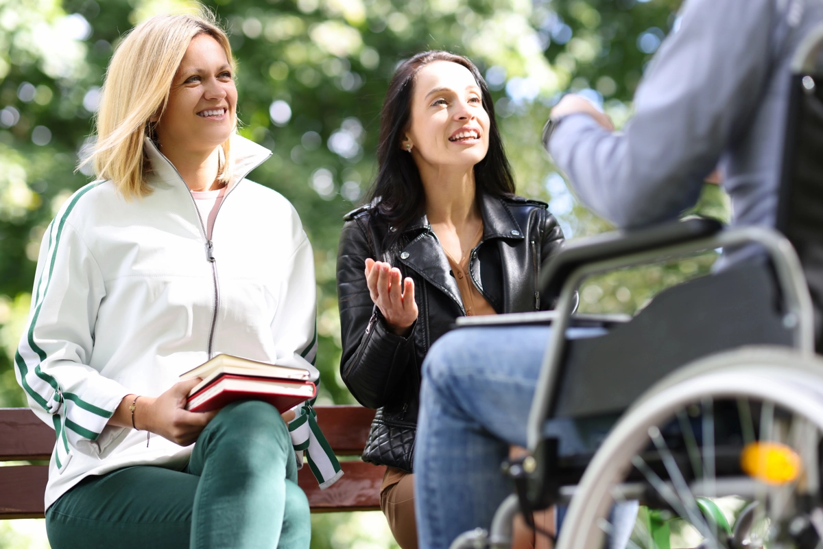 Direct Support Professionals talking casually