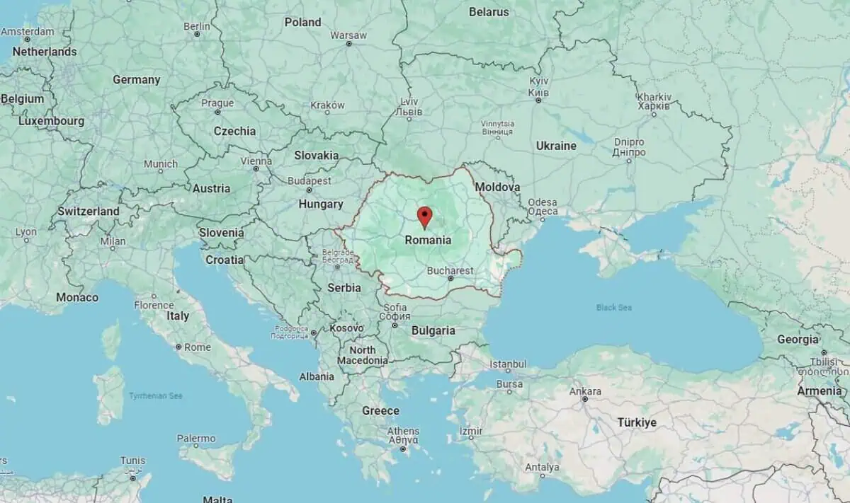 Romania Map image