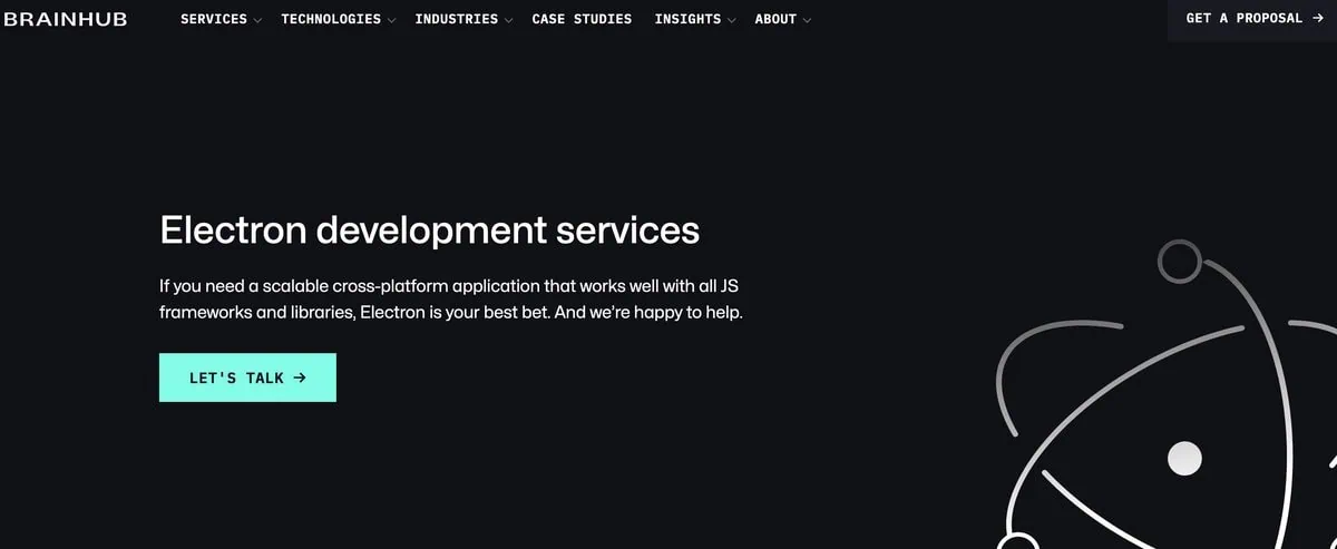 Brainhub website