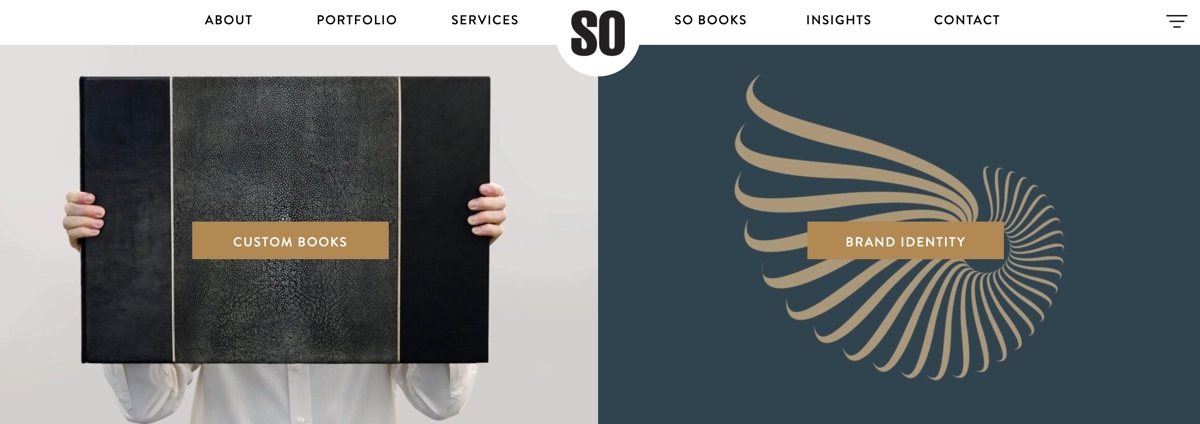 SO Creative website screen