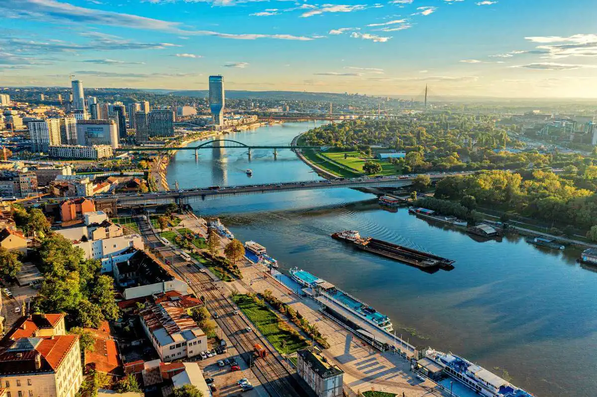 Serbia capital city view main image