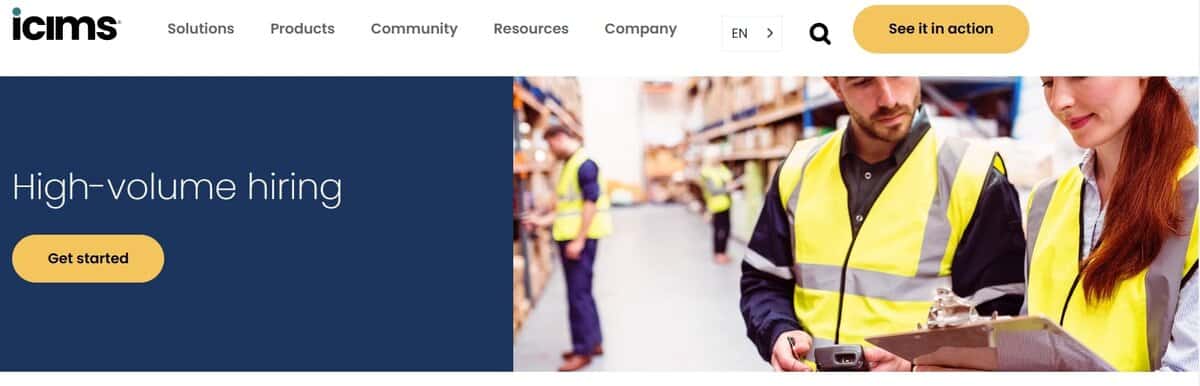 iCim Website testimonial
