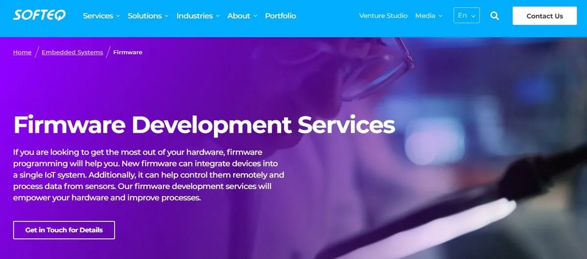 Softeq Webpage