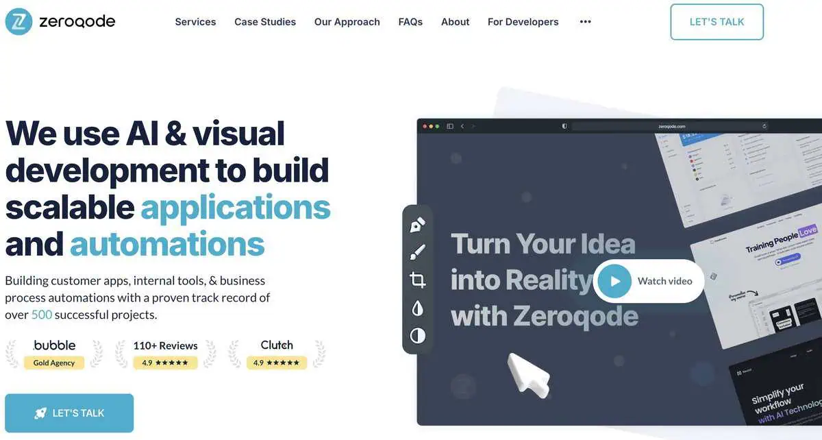 ZeroQode Webpage