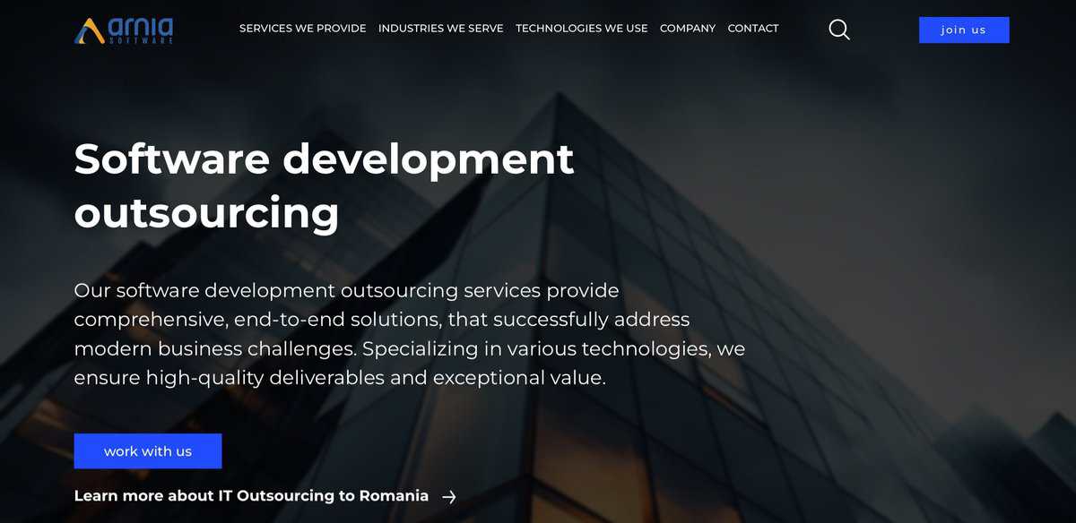 Ascendix website screenshot testimonial