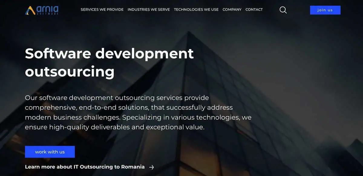 Ascendix website screenshot