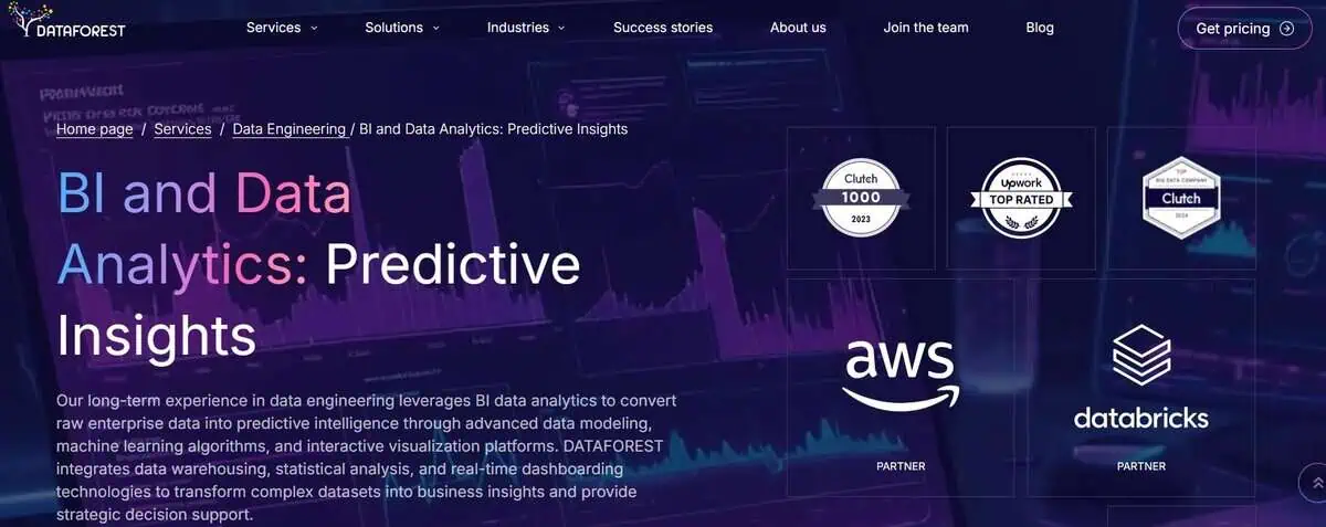 dataforest Webpage