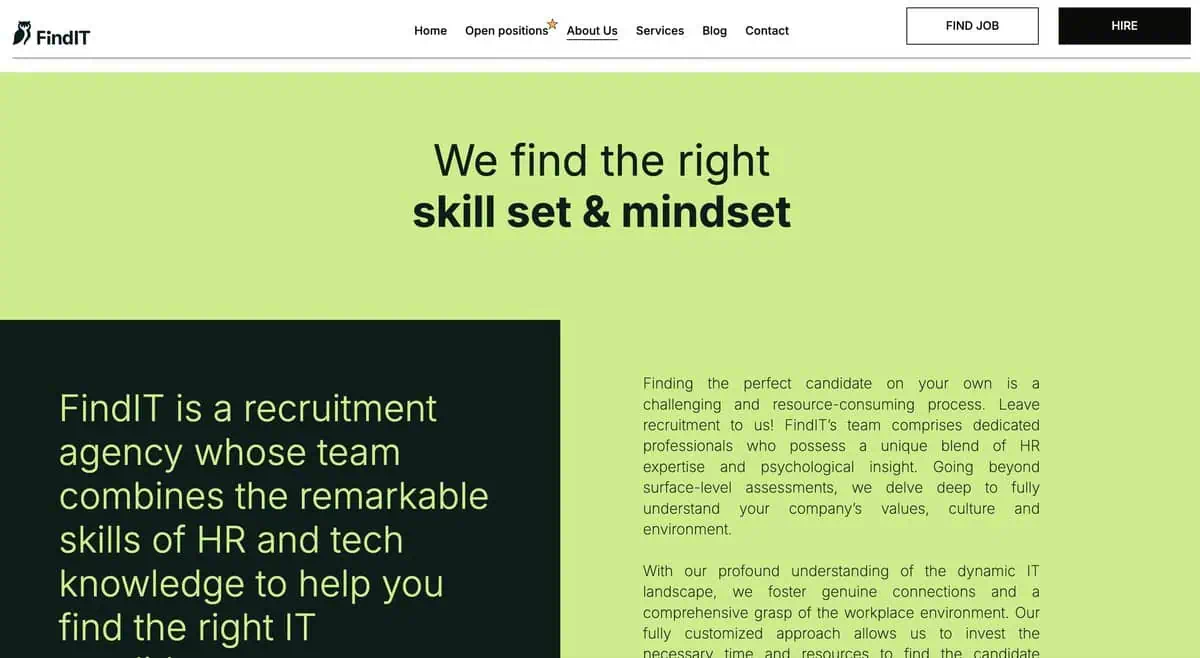 findit Webpage
