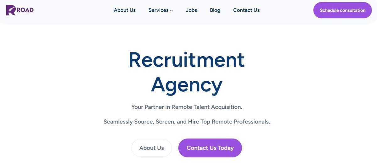 road Webpage testimonial
