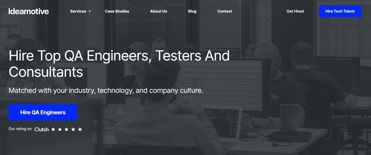 Ideamotive Webpage testimonial