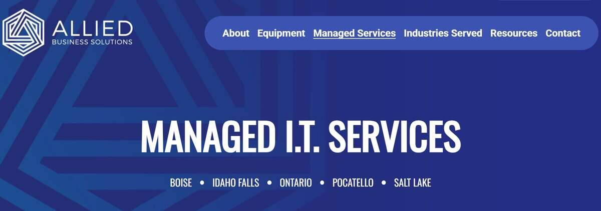 allied Webpage testimonial