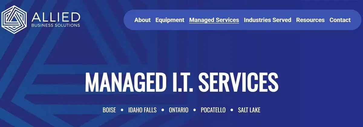 allied Webpage