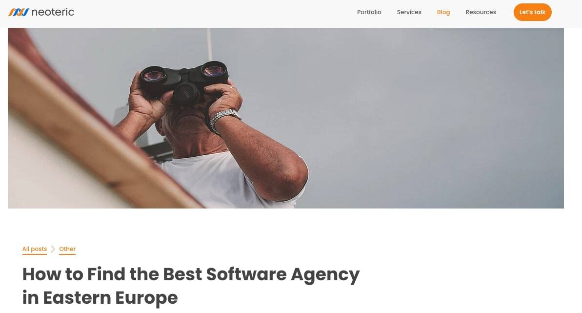Radixweb Webpage testimonial