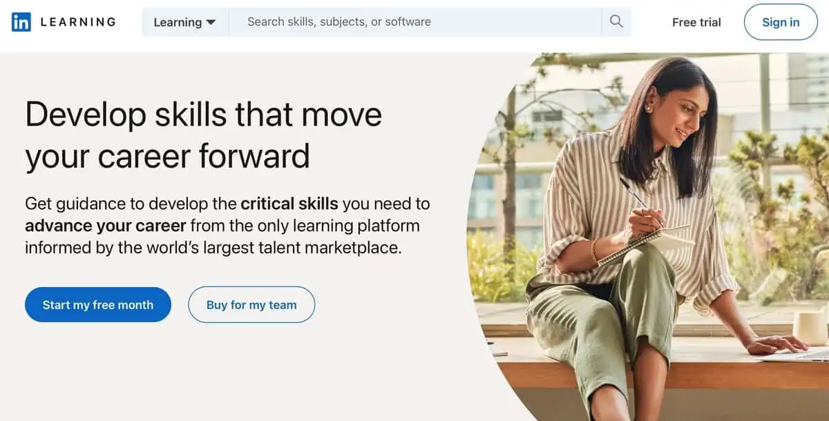 LinkedIn Webpage