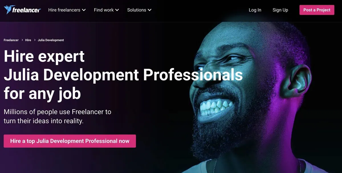 Freelancer website
