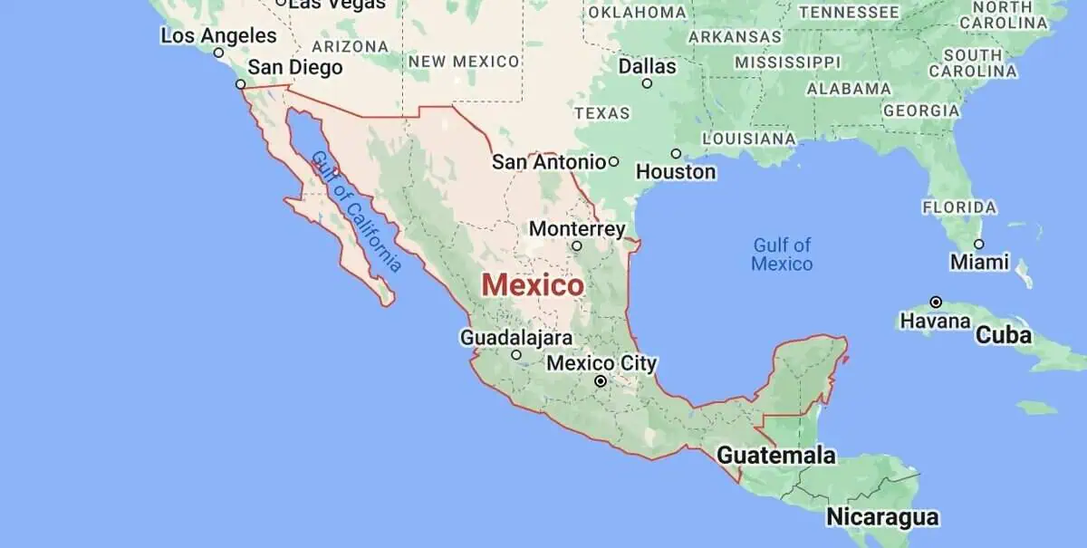 Mexico Map