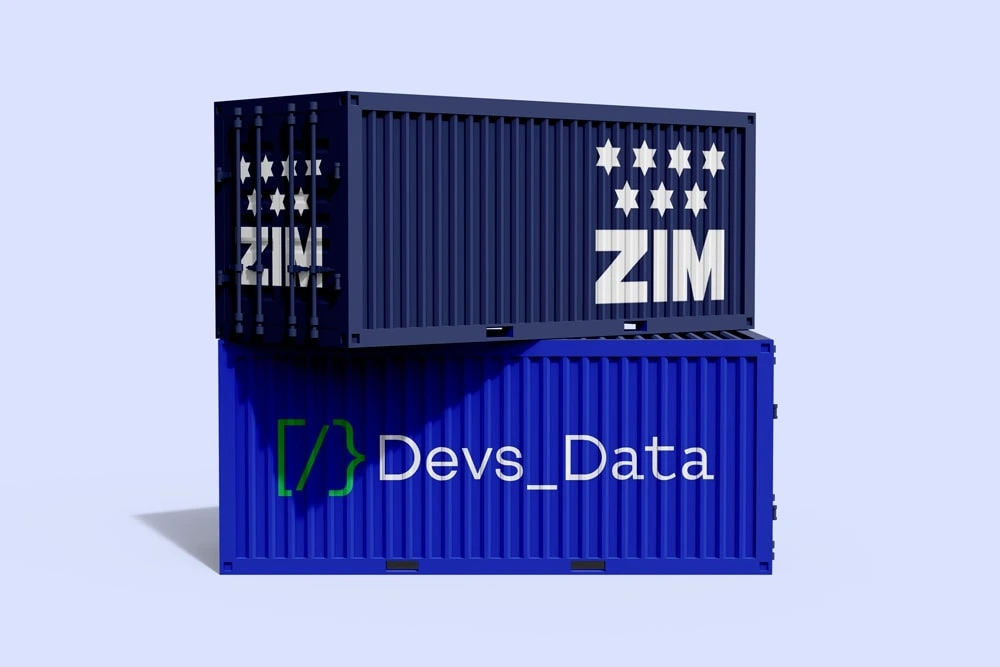 ZIM The Z Factor logo against a dark blue background.