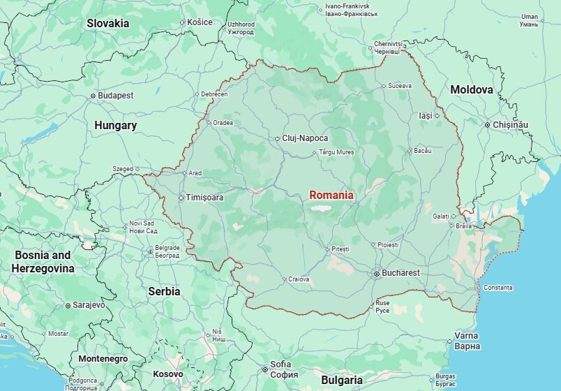 romania map image testimonial