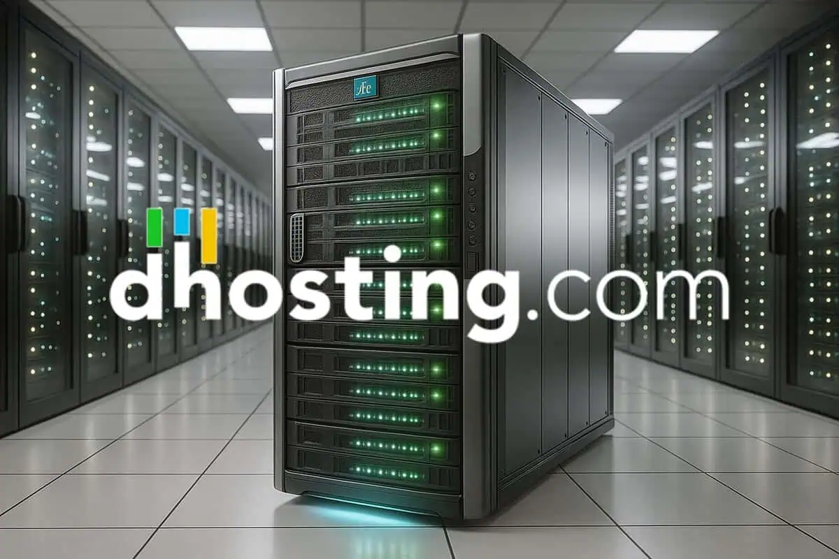 dHosting logo with the tagline Dynamic Hosting - Truly scalable web hosting.