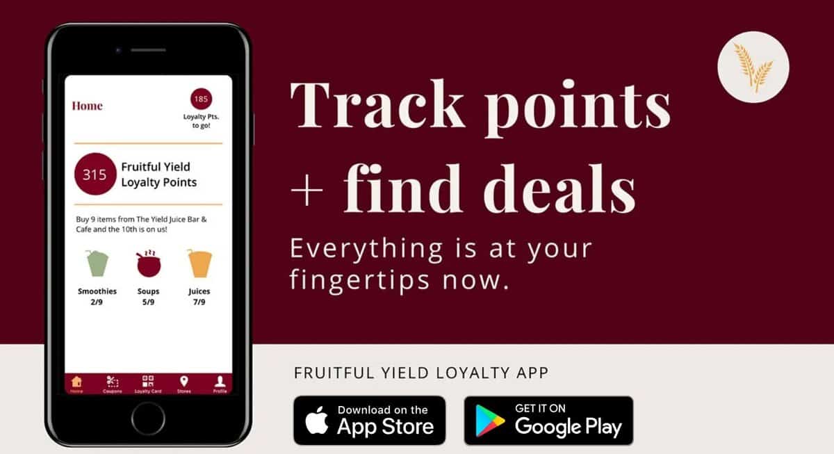 Fruitful Yield Loyalty App | Fruitful Yield testimonial