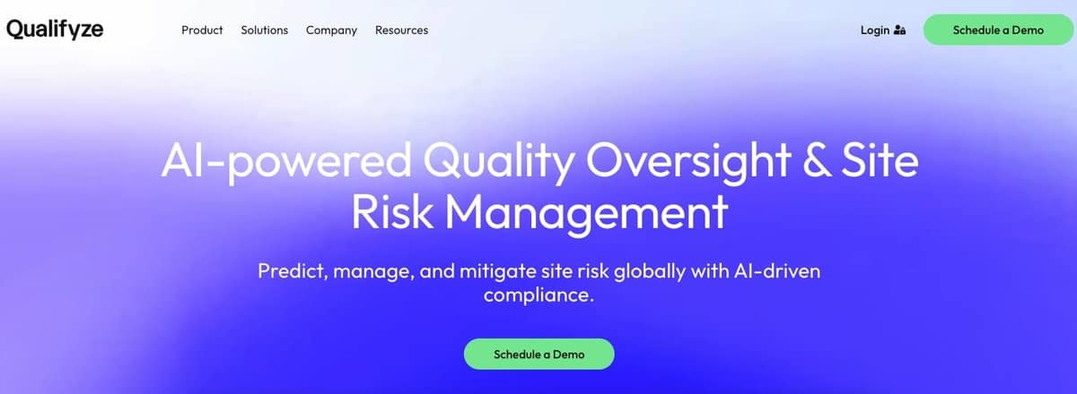 Qualifyze Screenshot testimonial