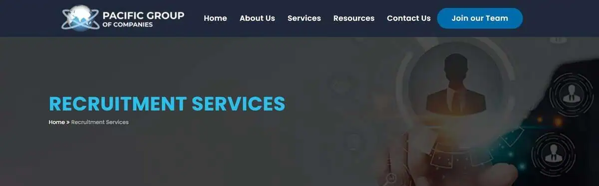 Pacific Group of Companies<br />
website