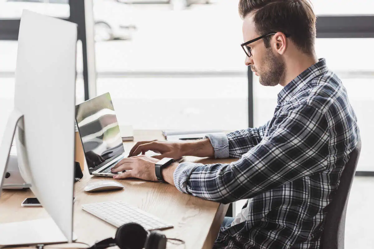SAP specialist working