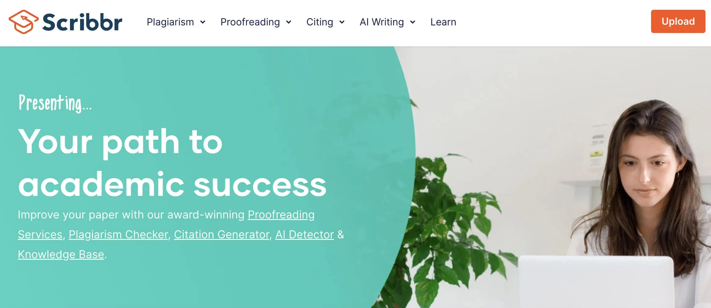 Scribbr Website