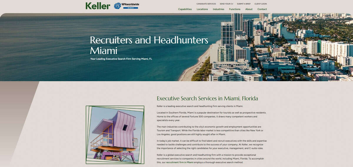 miami keller testimonial