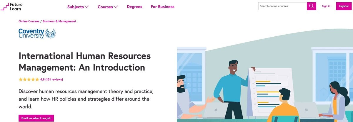 Coventry University testimonial