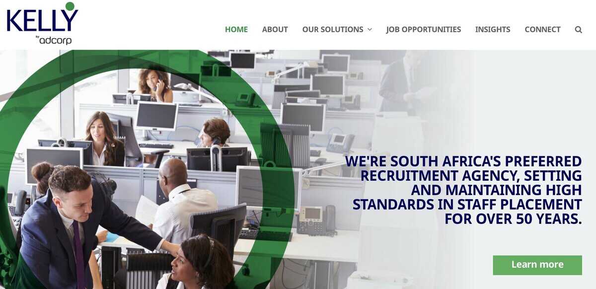 Kelly website. testimonial