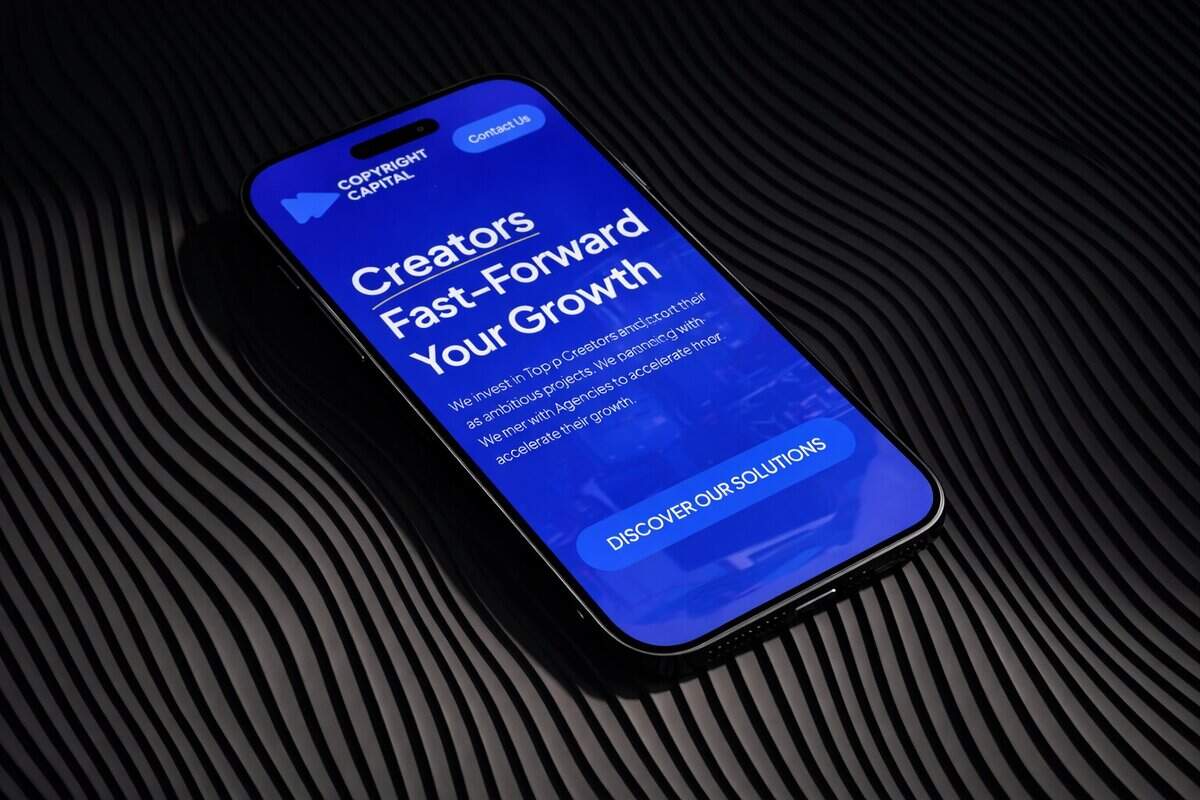 Copyright Capital logo for Swiss FinTech platform for funding and content licensing. testimonial