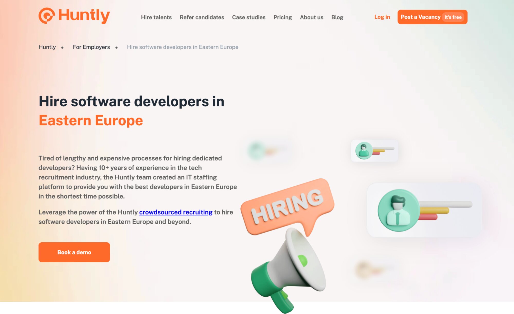 Huntly Website testimonial