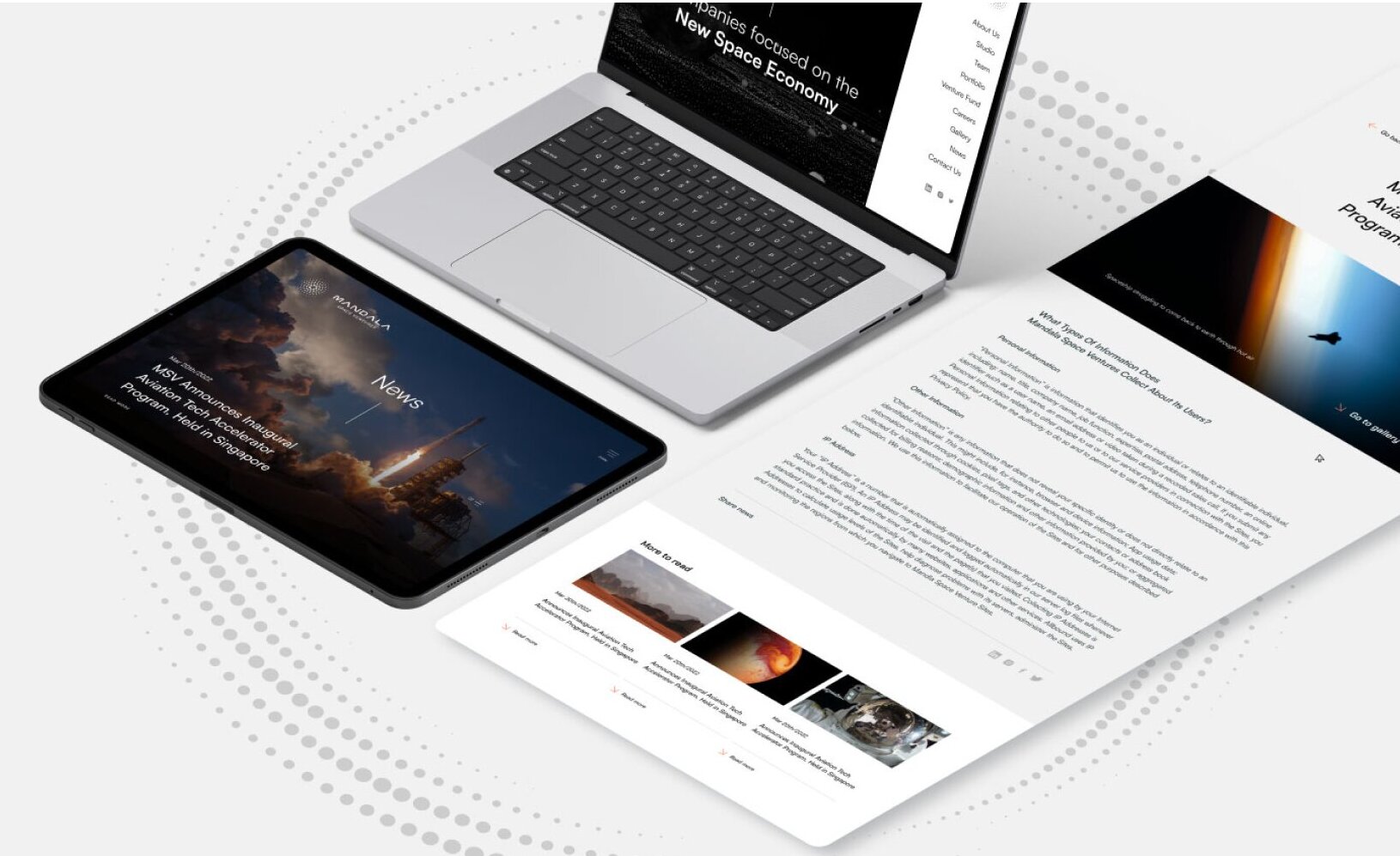 Mandala Space Ventures – Branding and Website Design