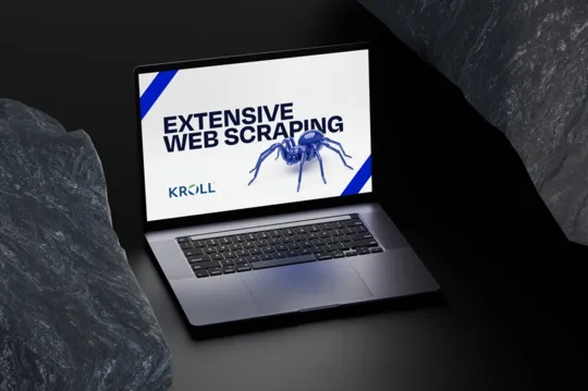 Kroll, Inc. – extensive web scraping of complex data sources