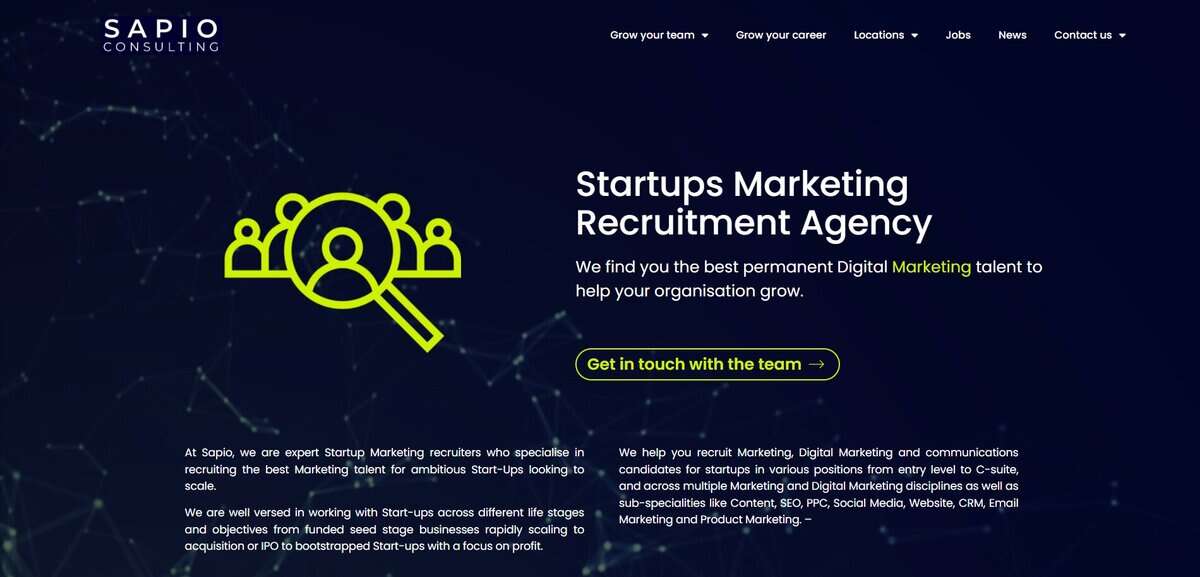 Sapio Consulting. testimonial