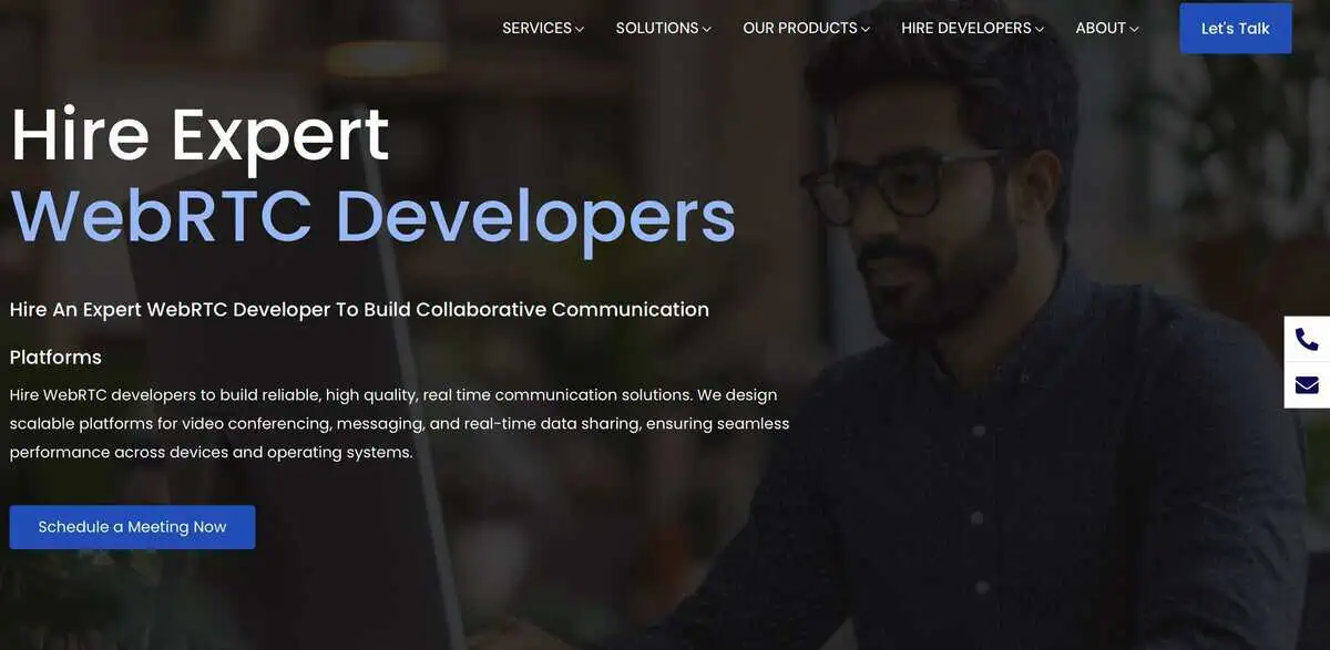 Interix website screen
